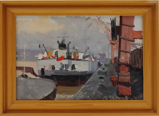 Кузнецов Николай Дмитриевич. Казанский речной порт 